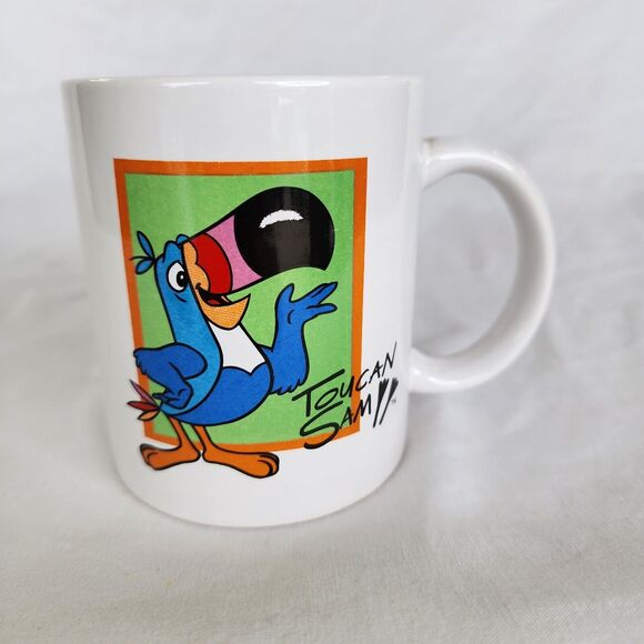 2002 Kellogg's Toucan Sam Coffee Mug Cup - Picture 2 of 5